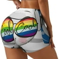 thumbnail image 1 of Fotbe Panda with Sun glasses Shorts Sin Costuras – Shorts Deportivos de Cintura Alta para Mujer, Elásticos para Gimnasio, Yoga, Running o Ciclismo-XX-Large, 1 of 8