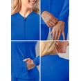 thumbnail image 4 of Adar Addition Scrubs For Women - Zippered Bomber Scrub Jacket, 4 of 8