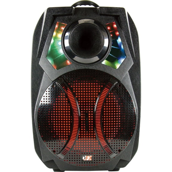QFX SBX-1531 Powered Bluetooth Party Speaker with Wireless Microphone