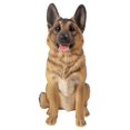 thumbnail image 1 of Garden Decor Animal Statue Small German Shepherd Sitting Statue, 1 of 1