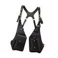 thumbnail image 2 of Bolso bandolera para brazo, accesorio de vestuario para actuaciones en escenario y actividades al libre. Negro, 2 of 9