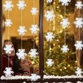 thumbnail image 4 of 3D Artificial Snowflakes Paper Garland Christmas Hanging Ornaments Snowflake Banner For Home New Year Xmas Party Winter Decor, 4 of 5