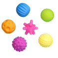 thumbnail image 1 of Bolas De Estrés Sensoriales Juguetes Para Apretar Suaves Bolas De Descompresión Para Tdah Autismo Niños Adultos 6Pcs matsuzay FN005805-00, 1 of 6