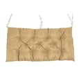 thumbnail image 2 of Coussin en Osier pour Banc 2 Personnes, Coton PP, Imperméable et Résistant au Soleil, Sangles de Fixation, pour Chaises Intérieures et Extérieures, Balançoires, Ensembles de Terrasse, Coussins de Patio avec Résilience et Confort, 2 of 7