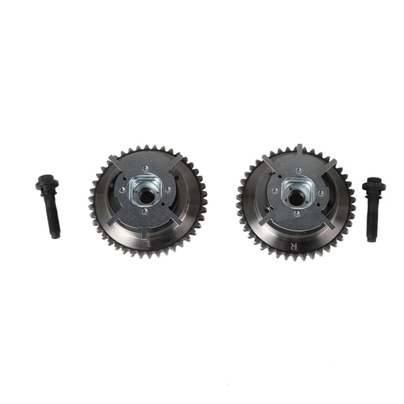 MOCA AUTOPARTS 2PCS Variable Timing Cam Phaser VVTi Gear Fit for 06-10 Ford Explorer 4.6L & 04-10 Ford F-150 5.4L