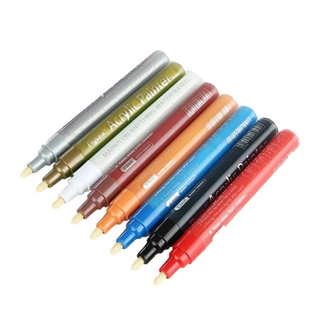 

Markers–Pack of 8 Wine Glass Marker Pens