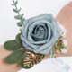 thumbnail image 4 of Conjunto de ramillete de muñeca para novio, novia, boda, fiesta, baile, muñequera de rosa artificial, 4 of 5