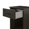 Mainstays 1 Drawer Nightstand with Power, Espresso