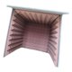 thumbnail image 5 of Cabina de voz portátil insonorizada con cubierta absorbente de voz, tipo cubo, para uso doméstico. Púrpura interior, 5 of 9