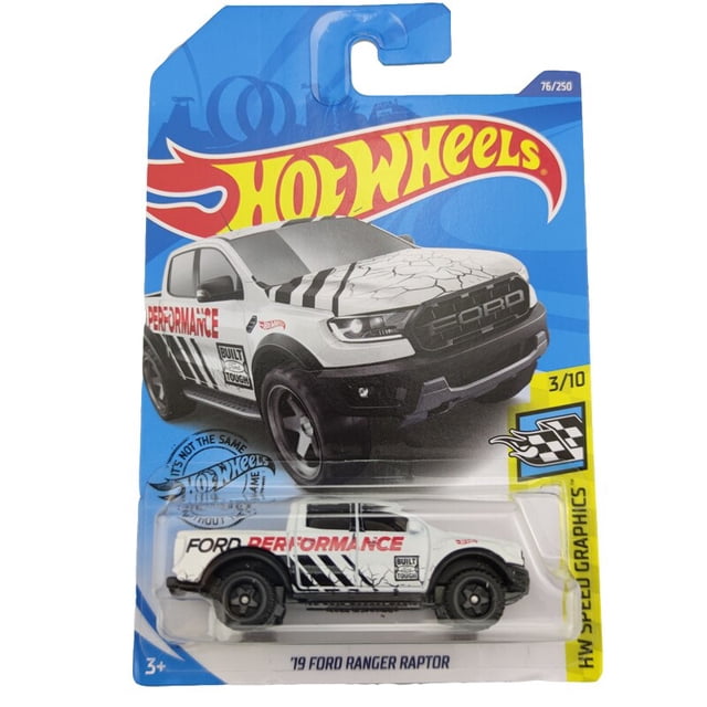 HOT WHEELS-FORD RANGER RAPTOR F-150 SVT LIGHTNING 49 F1, coche de Metal fundido a presión, colección de juguetes para niños, 1/64, 79 Fivean unisex