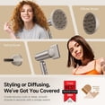 thumbnail image 3 of Dreame Pocket 2026 Hair Dryer, Travel Blow Dryer with Diffuser, 1300W Professional High Speed Ionic Hair Blower, Fast Drying, Low Noise, Lightweight, No Heat Damage, 3 of 8