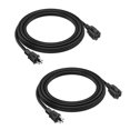 thumbnail image 1 of Cable de extensión para campanas, paquete de 2 unidades, 2,4 m, para exteriores, 16 AWG, resistentes, 1 of 7