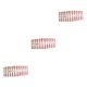 thumbnail image 5 of Vogacara 24 piezas de uñas artificiales en forma de T con degradado extralargas para mujeres y niñas CBP456259, 5 of 6