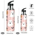 thumbnail image 2 of Yayeee 33oz Insulated Water Bottle Double Wall Stainless Steel with Flip Straw Lid, Pastel Pink Halloween, 2 of 7