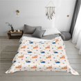 thumbnail image 7 of Salouo Corgi Dog And Heart Print Throw Blanket Gifts for Women Men Soft Flannel Blanket for Home Living Room Decor Bedroom Blanket Gifts for Mom Dad -40"x30", 7 of 7