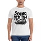 thumbnail image 2 of Camisetas de ciclismo para hombre Sonic Youth Leisure Camiseta de algodón Camiseta de manga corta con cuello redondo Ropa 6XL, 2 of 5