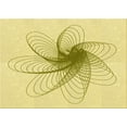 thumbnail image 1 of Ahgly Company Machine Washable Indoor Rectangle Transitional Sun Yellow Area Rugs, 8' x 10', 1 of 7