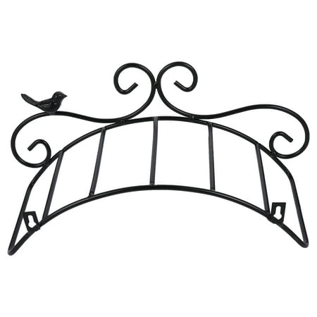 

Wall Mounted Garden Hose Storage Holder Hanging Hose Storage Rack (Black)