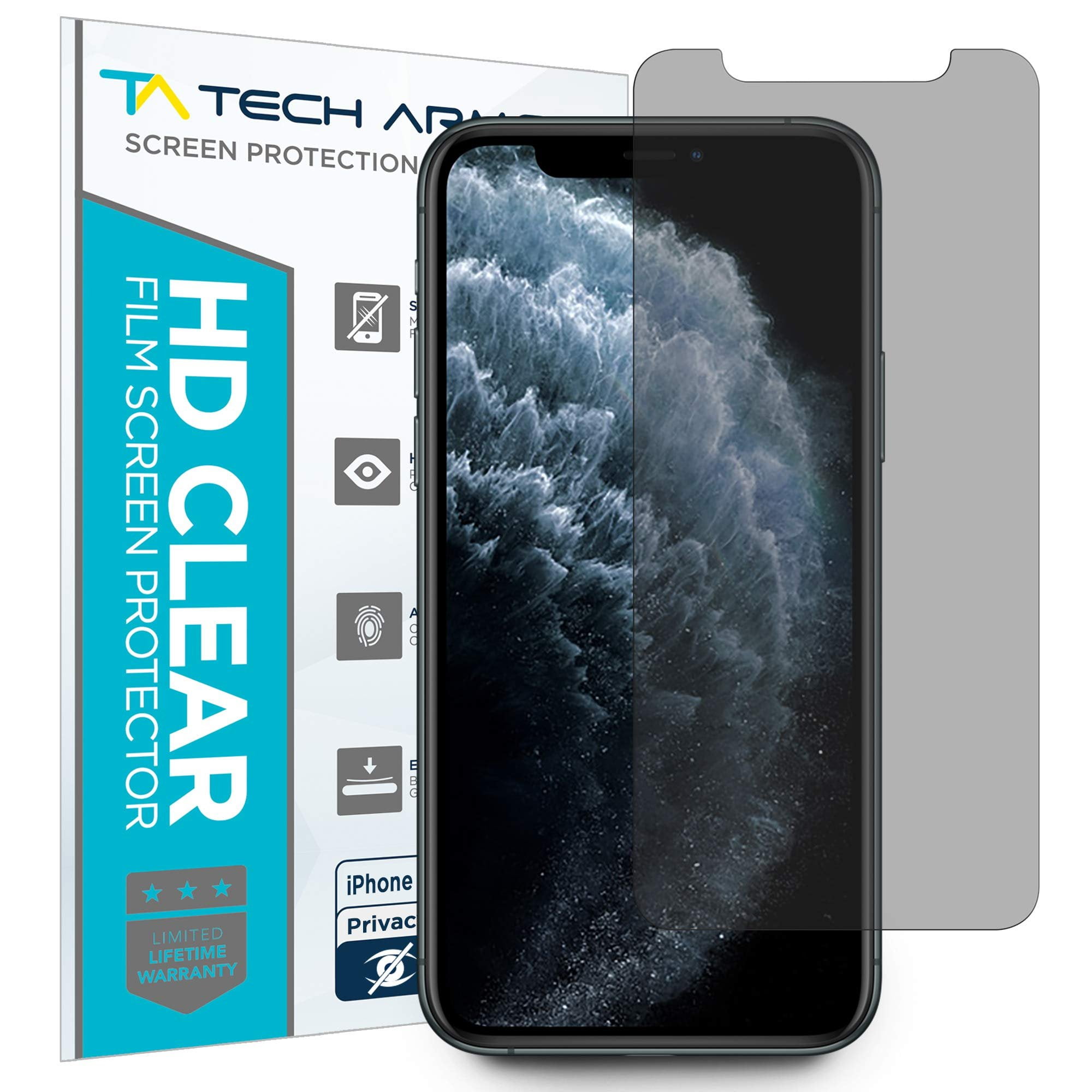 Tech Armor 4Way 360 Degree Privacy Film Screen Protector Designed for