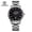 black, variant on Business Light Luxury Fully Automatic Mechanical Movement Watch Sapphire Mirror Stainless Steel Waterproof Men Mechanical Watch