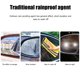 thumbnail image 5 of Ehuebsd 2 Uds Espejo Retrovisor Coche Ovalado Pegatina Impermeable Película Protectora Antiniebla, 5 of 9