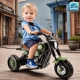 thumbnail image 5 of Bruce&Shark Toddler Motorcycle, 6V Battery Powered Electric Motorcycle with Headlights & Music, Kids Motorcycle Ride on Toy for Toddlers Boys 18+ Months, 5 of 12