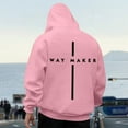thumbnail image 4 of MHFRRA Sudaderas y Sudaderas para Hombre, Jersey de Manga Larga con Estampado para Uso Casual, Actividades Al Aire Libre y Comodidad En El Hogar Rosa, 4 of 6