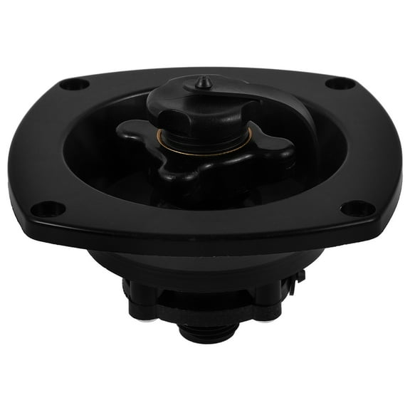 EXHUMKY BERTDOMD RV Water Inlet Kit Fittings Black PP Round Cap Practical Design