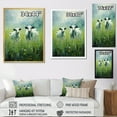 thumbnail image 4 of Designart "Cow Grazing In Lush Green Pastures" Animals Cow Wall Decor, 4 of 7