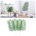 thumbnail image 2 of 12 piezas de sagú cycas, planta artificial falsa, hojas de simulación, decoración para el hogar y la oficina., 2 of 5