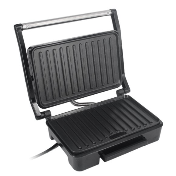 Amdohai Panini Maker Household Stainless Steel 850W High Power Nonstick Pan Steak Machine Sandwich Machine Barbecue Machine Breakfast Machine