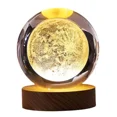 thumbnail image 1 of Lampara De Noche Led 3d Galaxia Bola Cristal, Sistema Solar, 1 of 8