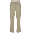 thumbnail image 5 of Hinvhai Men's Linen Pants Casual Beach Summer Pant Elastic Waist Drawstring Lightweight Trousers Khaki XXXL, 5 of 7