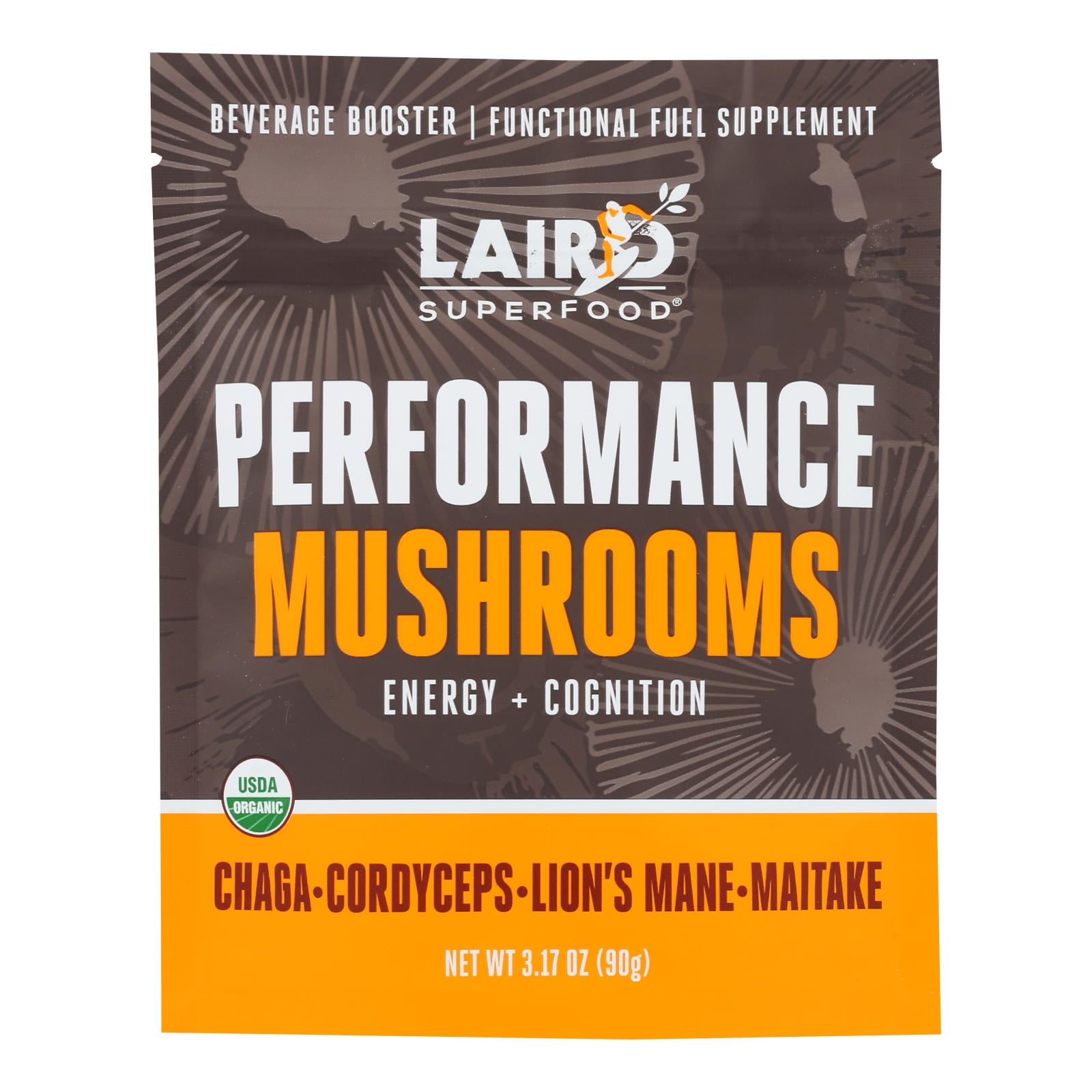 Laird Superfood Performance Mushrooms, 3.17 oz (90 g)