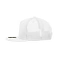 thumbnail image 3 of Decky 1040 5 Panel High Profile Structured Cotton Blend Trucker-White, 3 of 6