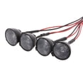 thumbnail image 2 of 4pcs RC Car Multi-Function Round LED Light with Lampshade for 1/10 RC Crawler Car HSP REDCAT Axial SCX10 Traxxas -4, 2 of 7