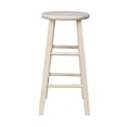thumbnail image 2 of International Concepts Tabouret Rond 24 Pouces, Non Fini, 2 of 5