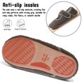 thumbnail image 5 of BERANMEY Cozy Women Slippers Comfy House Slippers for Women & Men Wide Diabetic Sock Slippers Soft & Cozy Barefoot House Shoes Indoor/Outdoor, 5 of 9