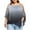 #7-Black, variant on Pntutb Womens,Plus Size Women's Ladder Cut Overlay Asymmetric Blouse Strapless Tops