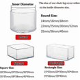thumbnail image 2 of 16 Pack Rectangular Silicone Floor Protectors for Chair Legs - 20 x 30mm H, 2 of 5