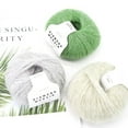 thumbnail image 4 of 20pcs Mohair Yarn Crochet Skin-Friendly Baby Wool Yarn Thread For Knitting Sweater Shawl, 4 of 7