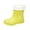 Green, variant on Orthopedic Rain Boots for Women, PVC Warm Fur Lined Snow Booties, Wide Width Farming Outdoor Walking Shoes Green