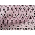 thumbnail image 4 of oneOone Cotton Poplin Fabric Paisley & Chevron Ikat Decor Fabric Printed BTY 56 Inch Wide, 4 of 4