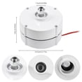 thumbnail image 3 of 400W Three-Phase Alternator Rare Earth NdFeB Permanent Magnet Generator 750rpm 12V High Speed Permanent Magnet Generator 3-Phase Synchronous AC Alternator for Vertical Horizontal Wind, 3 of 7