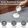 thumbnail image 5 of WANLISELL 5' x 7' Area Rug for Living Room, Modern Soft Carpet Washable Rugs, Indoor Low-Pile Rug for Dining Room Bedroom Kitchen Office, Gray & White, 5 of 11