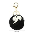 thumbnail image 2 of KMMYS Halloween Pumpkin Ghost Keychain, Cute Fuzzy Keychain for Handbag, Backpack Decoration, Plush Accessories, Ideal Gift for Halloween, Special Occasions, 2 of 6