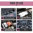 thumbnail image 5 of Engine Cleaner Spray, Car Engines Machine Cleaning Agent, 100ml Fast-acting Auto Motor Detailing Foaming Cleaner, for Car, Motorcycle, Boat Heavy Duty Metal & Plastic Oil Remover & Degreaser Spray, 5 of 10