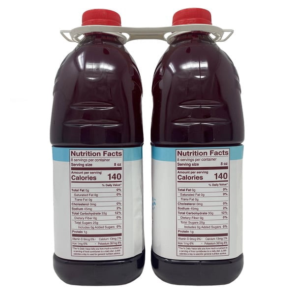 Cherry Bay Orchards 100% Montmorency Tart Cherry Juice 64 oz 2PACK