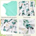 thumbnail image 5 of Aideaone Toddler Girls Dresses Sleeveless Tiered Sundress Kids Cute Print Twirly Swing Summer Dress Casual Sun Dress for Little Girls 4-7T, 5 of 6