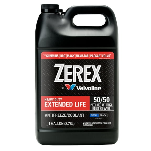 Zerex Heavy Duty Extended Life 50/50 Prediluted Antifreeze